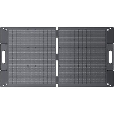 BLUETTI - 100W Monocrystalline Silicon Foldable Portable Solar Panel - Black BLUETTI - 100W Monocrystalline Silicon Foldable Portable Solar Panel - Black