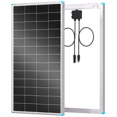 Renogy - 16BB N-Type 200W 24V Monocrystalline Solar Panel for RV Marine Cabin Battery Charging, High-Efficiency Power PV Module - Black Renogy - 16BB N-Type 200W 24V Monocrystalline Solar Panel for RV Marine Cabin Battery Charging, High-Efficiency Power PV Module - Black