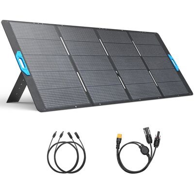 Anker - SOLIX PS400 Portable Solar Panel 400W - Black Anker - SOLIX PS400 Portable Solar Panel 400W - Black