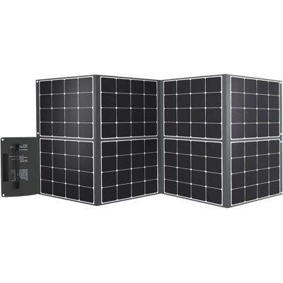 Renogy - 400W Portable Solar Panel Foldable Solar Blanket, for Power Station Outdoor Camping RV Solar Generator - Black Renogy - 400W Portable Solar Panel Foldable Solar Blanket, for Power Station Outdoor Camping RV Solar Generator - Black