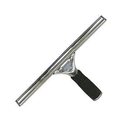 Unger - Pro 18" Window Squeegee, /Set - Silver/Black Unger - Pro 18" Window Squeegee, /Set - Silver/Black