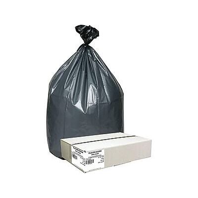 Berry Global - Platinum Plus 33 Gallon Industrial Trash Bag, 33" x 40", Low Density, 1.35mil, 50 Bags/Box - Black Berry Global - Platinum Plus 33 Gallon Industrial Trash Bag, 33" x 40", Low Density, 1.35mil, 50 Bags/Box - Black