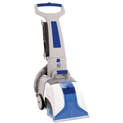 Koblenz - Deluxe Carpet Extractor, Easy To Use, Dispenses Detergent and Water, Picks Up Excess Moisture - Blue/White Koblenz - Deluxe Carpet Extractor, Easy To Use, Dispenses Detergent and Water, Picks Up Excess Moisture - Blue/White