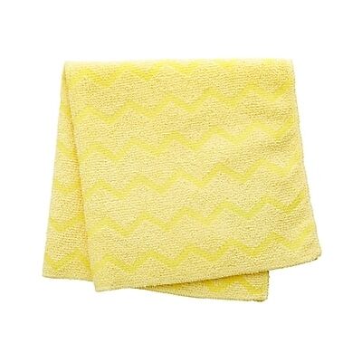 RubberMaid - HYGEN Microfiber Cleaning Cloths, 16" x 16", 12 Cloths/Pack (FGQ61000YL00) - Yellow RubberMaid - HYGEN Microfiber Cleaning Cloths, 16" x 16", 12 Cloths/Pack (FGQ61000YL00) - Yellow