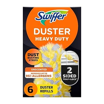 Swiffer - Heavy Duty Duster Cloth Refills, 6/Pack (16944) - Yellow Swiffer - Heavy Duty Duster Cloth Refills, 6/Pack (16944) - Yellow