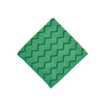 RubberMaid - HYGEN Microfiber Cleaning Cloths, 16" x 16", 12 Cloths/Pack (FGQ62000GR00) - Green RubberMaid - HYGEN Microfiber Cleaning Cloths, 16" x 16", 12 Cloths/Pack (FGQ62000GR00) - Green