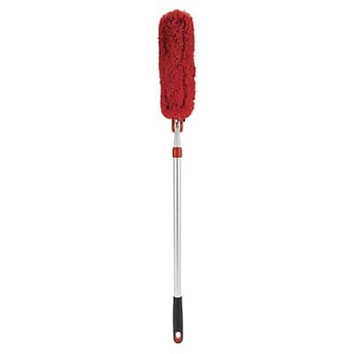 OXO - Good Grips Microfiber Extendable Duster, Red (1334580) - Orange OXO - Good Grips Microfiber Extendable Duster, Red (1334580) - Orange
