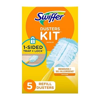 Swiffer - Dusters Blend Kit, 5/Box (40509) - Blue Swiffer - Dusters Blend Kit, 5/Box (40509) - Blue