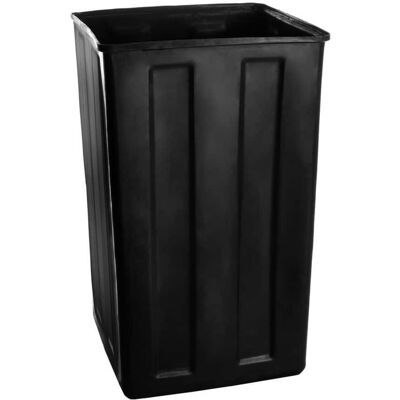 Alpine Industries - 40 Gallon Trash Can Receptacle Bin Liner - Black Alpine Industries - 40 Gallon Trash Can Receptacle Bin Liner - Black