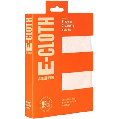 E-Cloth - Shower Kit Microfiber Cleaning Cloth 2 pk (Case of 5) E-Cloth - Shower Kit Microfiber Cleaning Cloth 2 pk (Case of 5)