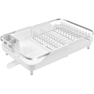 Better Houseware - Large Expanding Dish Rack - White Better Houseware - Large Expanding Dish Rack - White