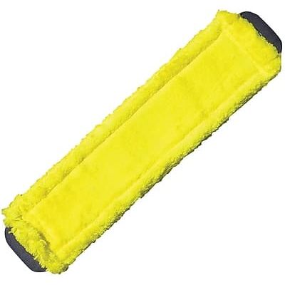 Unger - SmartColor 16" MicroMop 15.0 Standard Mop, Tailband, 5/Pack - Yellow Unger - SmartColor 16" MicroMop 15.0 Standard Mop, Tailband, 5/Pack - Yellow