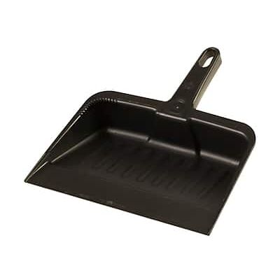 RubberMaid - Heavy-Duty Dustpan - Charcoal RubberMaid - Heavy-Duty Dustpan - Charcoal