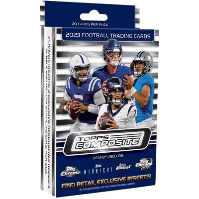 Topps - 2023 Composite Football Hanger Box Topps - 2023 Composite Football Hanger Box