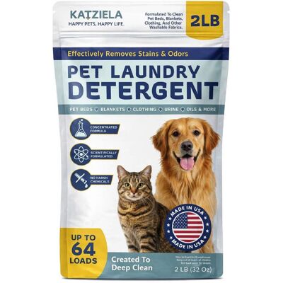 Katziela - Pet Laundry Detergent Odor Remover Powder Katziela - Pet Laundry Detergent Odor Remover Powder
