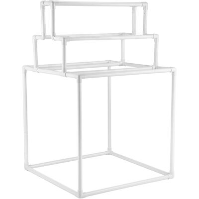 VEVOR - Towel Rack, 8 Bars Outdoor PVC Towel Holder, Freestanding Pool Towel Hanger Stand Next to Hot Tub - White VEVOR - Towel Rack, 8 Bars Outdoor PVC Towel Holder, Freestanding Pool Towel Hanger Stand Next to Hot Tub - White