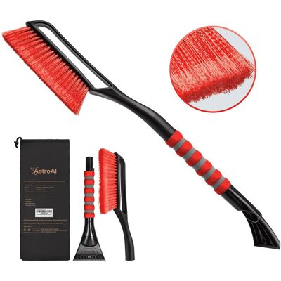 AstroAI - Ice Scraper and Detachable Snow Brush for Car Windshield, Snow Scraper Broom with Foam Grip, 1 Pack AstroAI - Ice Scraper and Detachable Snow Brush for Car Windshield, Snow Scraper Broom with Foam Grip, 1 Pack