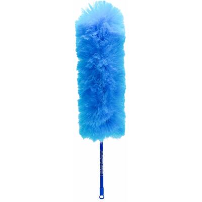 Kitchen + Home - Large Static Duster - 27" Inch Electrostatic Feather Duster - Sapphire - Blue Kitchen + Home - Large Static Duster - 27" Inch Electrostatic Feather Duster - Sapphire - Blue