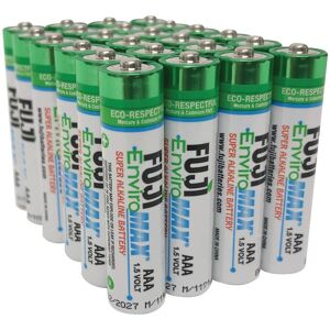 Fuji EnviroMAX - AAA Super Alkaline Batteries 24 Pack Fuji EnviroMAX - AAA Super Alkaline Batteries 24 Pack