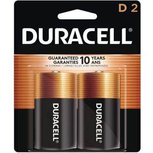 Duracell - MN1300B2Z CopperTop Alkaline D Batteries (2/Pack) Duracell - MN1300B2Z CopperTop Alkaline D Batteries (2/Pack)
