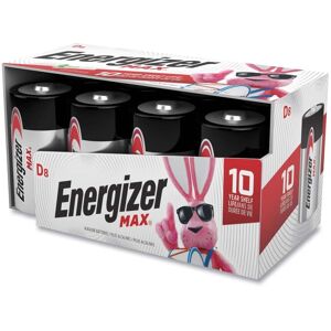 Energizer - E95FP-8 1.5V MAX Alkaline D Batteries (8/Pack) Energizer - E95FP-8 1.5V MAX Alkaline D Batteries (8/Pack)