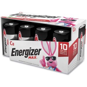Energizer - E93FP-8 MAX 1.5V Alkaline C Batteries (8/Pack) Energizer - E93FP-8 MAX 1.5V Alkaline C Batteries (8/Pack)