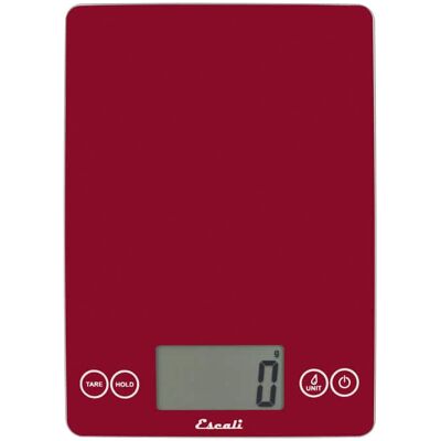 Escali - Arti Glass Digital Scale - Rio Red Escali - Arti Glass Digital Scale - Rio Red