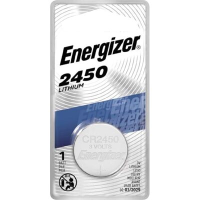 Energizer - 2450 Lithium Coin Battery, 1 Pack Energizer - 2450 Lithium Coin Battery, 1 Pack