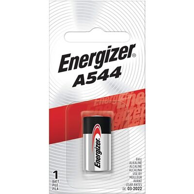Energizer - Alkaline A544 6 V Electronics Battery 1 pk - Case of 6 Energizer - Alkaline A544 6 V Electronics Battery 1 pk - Case of 6