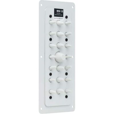 Eaton Tripp Lite Series SmartRack Cable Entry Gland Plate for NEMA-Rated Enclosure Cabinets, 21-Port Membrane - Cable - Unknown Eaton Tripp Lite Series SmartRack Cable Entry Gland Plate for NEMA-Rated Enclosure Cabinets, 21-Port Membrane - Cable - Unknown