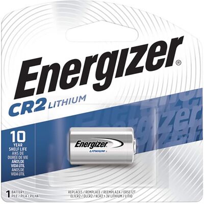 Energizer - Lithium CR2 3 V Camera Battery 1 pk Energizer - Lithium CR2 3 V Camera Battery 1 pk