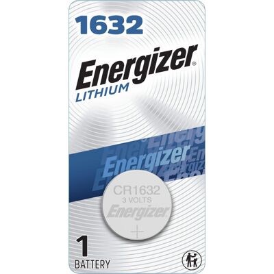 Energizer - 1632 Lithium Coin Battery, 1 Pack Energizer - 1632 Lithium Coin Battery, 1 Pack