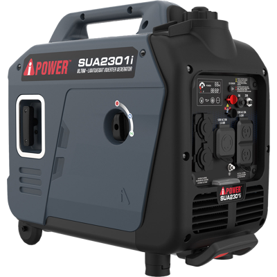 A-iPower - SUA2301i 2300W Portable Gas Inverter Generator Quiet RV Ready Lightweight CO Sensor Backup Power A-iPower - SUA2301i 2300W Portable Gas Inverter Generator Quiet RV Ready Lightweight CO Sensor Backup Power