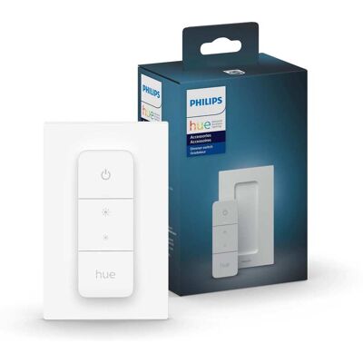 Philips - Hue Dimmer Switch - White Philips - Hue Dimmer Switch - White