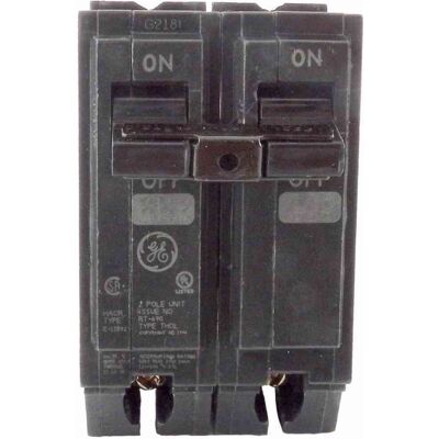 GE - Q Line 35 amps Plug In 2-Pole Circuit Breaker GE - Q Line 35 amps Plug In 2-Pole Circuit Breaker