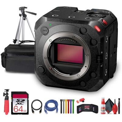 Bundle - Panasonic - Lumix BS1H Full-Frame Box Cinema Camera + More Accessory Bundle - Panasonic - Lumix BS1H Full-Frame Box Cinema Camera + More Accessory