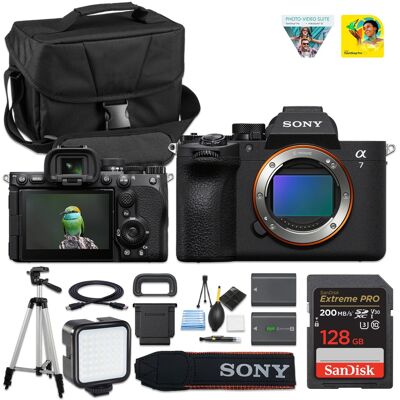 Bundle - Sony - Alpha a7 V Mirrorless Camera (Body Only), 33MP Partially-Stacked Exmor RS Sensor, BIONZ XR2 Processor, 4K Bundle - Sony - Alpha a7 V Mirrorless Camera (Body Only), 33MP Partially-Stacked Exmor RS Sensor, BIONZ XR2 Processor, 4K