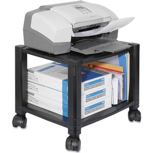 KanTek - PS510 17 in. x 13-1/4 in. x 14-1/8 in. Two-Shelf Mobile Printer Stand - Black KanTek - PS510 17 in. x 13-1/4 in. x 14-1/8 in. Two-Shelf Mobile Printer Stand - Black