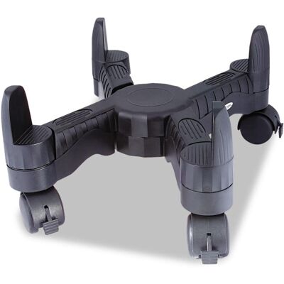 KanTek - CS200B 4.5 in. x 16 in. x 7 in. Mobile CPU Stand - Black KanTek - CS200B 4.5 in. x 16 in. x 7 in. Mobile CPU Stand - Black