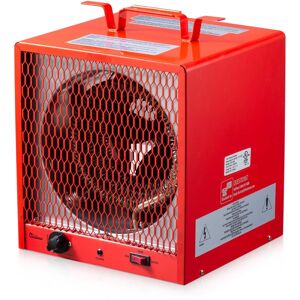 DR. INFRARED HEATER - DR-988 240V Electric Garage Heater, 5600W Industrial Heater with Thermostat 37–113°F, Portable, Wall/Ceiling Mount - Red DR. INFRARED HEATER - DR-988 240V Electric Garage Heater, 5600W Industrial Heater with Thermostat 37–113°F, Portable, Wall/Ceiling Mount - Red