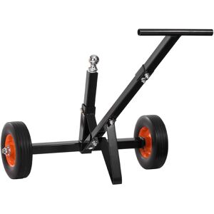 VEVOR - Heavy-Duty Trailer Dolly, 600lbs Tongue Weight Capacity, Carbon Steel Trailer Mover with 1-7/8 in Hitch Ball - Black VEVOR - Heavy-Duty Trailer Dolly, 600lbs Tongue Weight Capacity, Carbon Steel Trailer Mover with 1-7/8 in Hitch Ball - Black