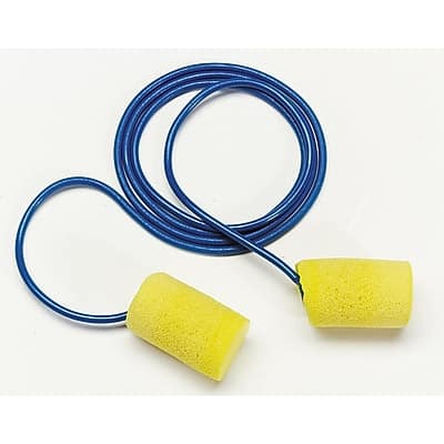 3M - E-A-R Classic Corded Earplugs, 29 dB, 200/Box - Orange/Blue/Yellow 3M - E-A-R Classic Corded Earplugs, 29 dB, 200/Box - Orange/Blue/Yellow