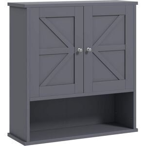 Kleankin - Bathroom Medicine Cabinet - Gray Kleankin - Bathroom Medicine Cabinet - Gray