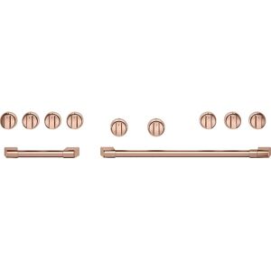 Café - Handle and Knob Set for 48" Pro Range and Rangetop - Brushed Copper Café - Handle and Knob Set for 48" Pro Range and Rangetop - Brushed Copper
