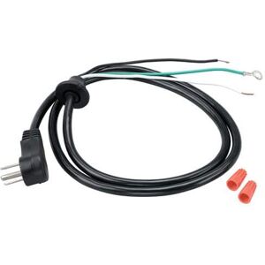 Power Cord Kit for most GE Range Hoods - Black Power Cord Kit for most GE Range Hoods - Black