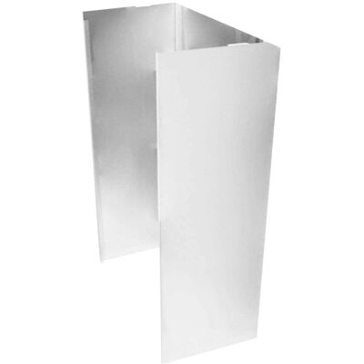 KitchenAid - Chimney Extension Kit for Wall Mount Hoods - Stainless Steel KitchenAid - Chimney Extension Kit for Wall Mount Hoods - Stainless Steel
