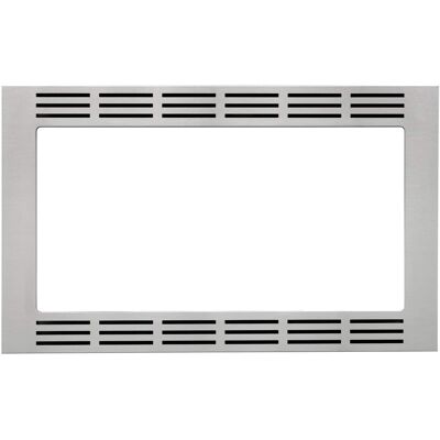 Panasonic - 27" Trim Kit for Select Microwaves - Stainless Steel Panasonic - 27" Trim Kit for Select Microwaves - Stainless Steel