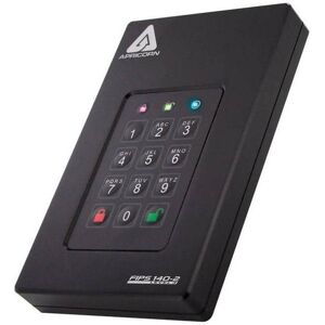 Apricorn - Aegis Fortress 4 TB Hard Drive - External - USB 3.0 - Black Apricorn - Aegis Fortress 4 TB Hard Drive - External - USB 3.0 - Black