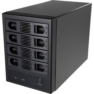 Syba - SY-ENC50104 4 Bay 3.5" SATA III HDD NON-RAID Enclosure – Supports USB 3.0 & eSATA Interface Syba - SY-ENC50104 4 Bay 3.5" SATA III HDD NON-RAID Enclosure – Supports USB 3.0 & eSATA Interface