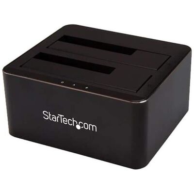StarTech.com - Dual SATA Dock for 2 x 2.5/3.5" SSD/HDD - USB 3.0 StarTech.com - Dual SATA Dock for 2 x 2.5/3.5" SSD/HDD - USB 3.0